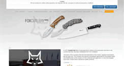 Desktop Screenshot of foxcutlery.com